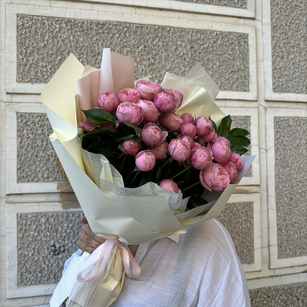моно пионовидной кустовой розы 🌸