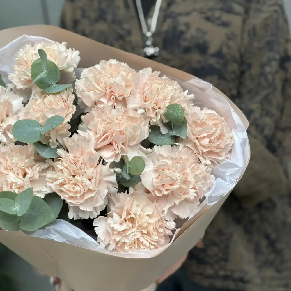 Барби🎀 букет с гвоздикой