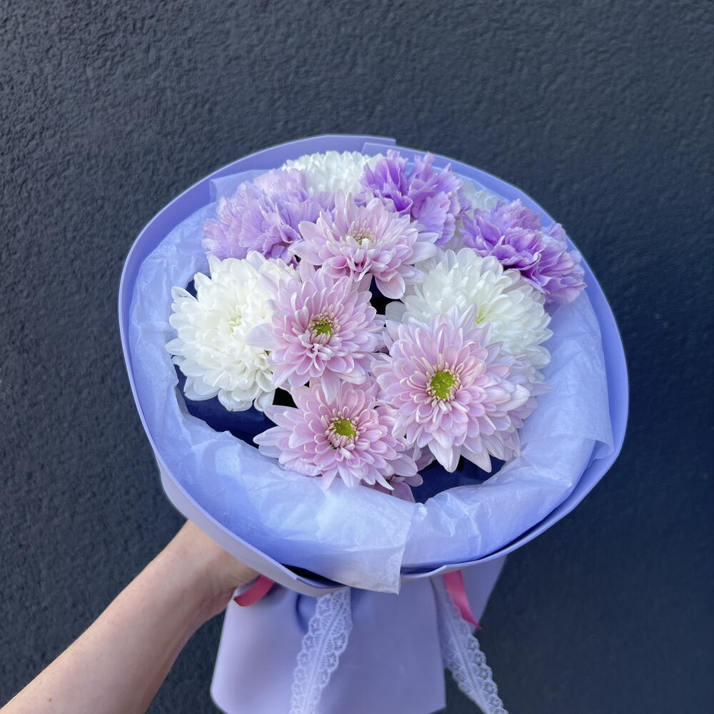 Букет-комплимент «Фиалка»🌸