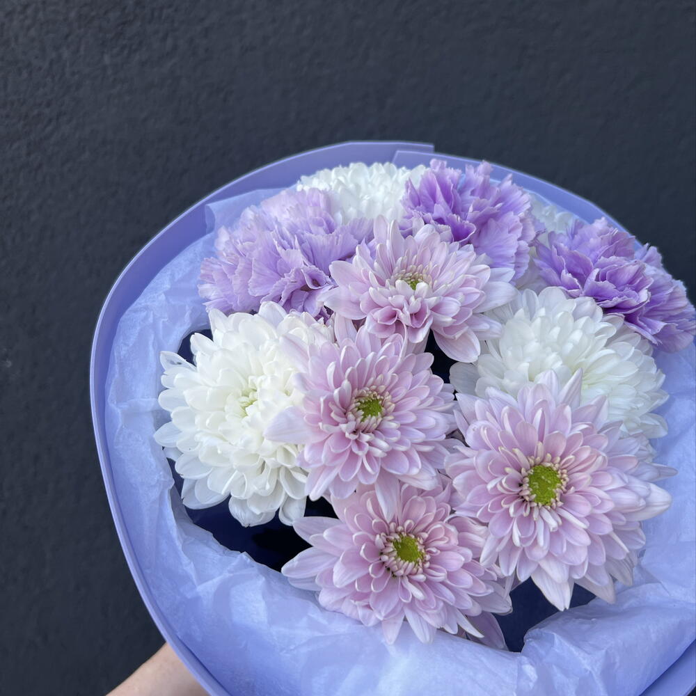 Букет-комплимент «Фиалка»🌸