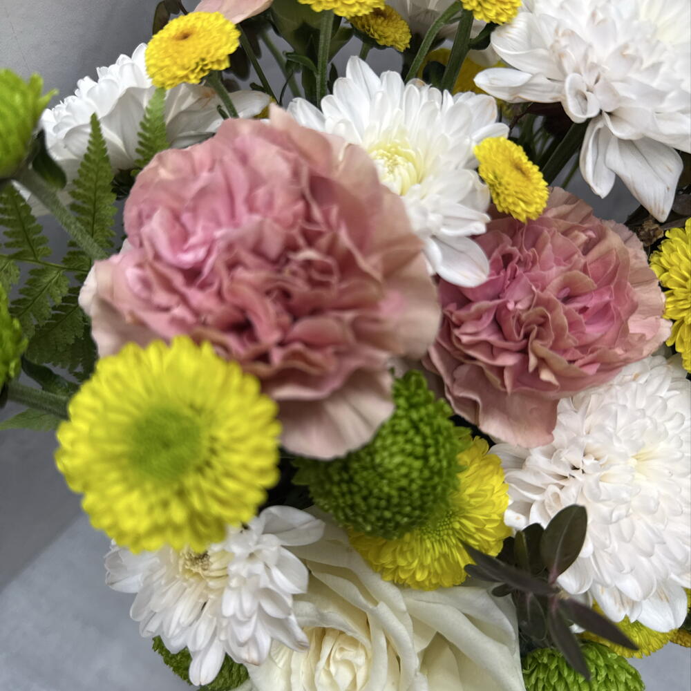 Цветы в крафте 💐