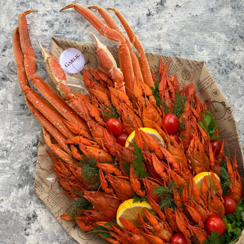 28. Букет из морепродуктов