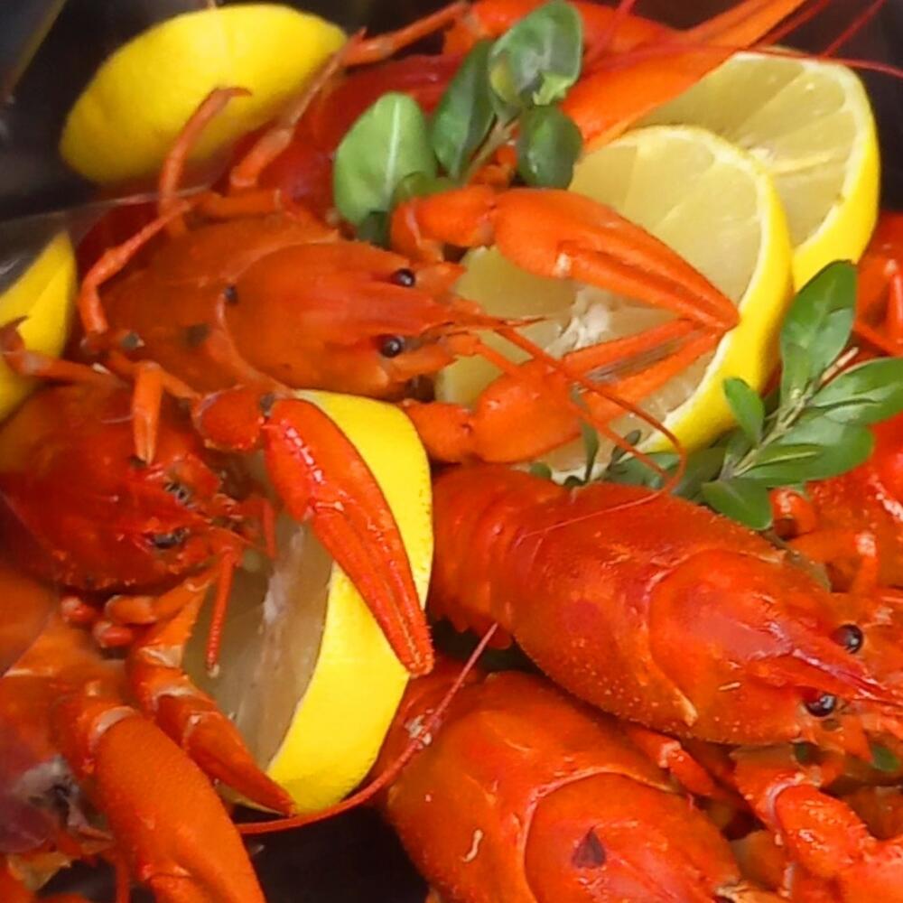 Мужской букет с раками