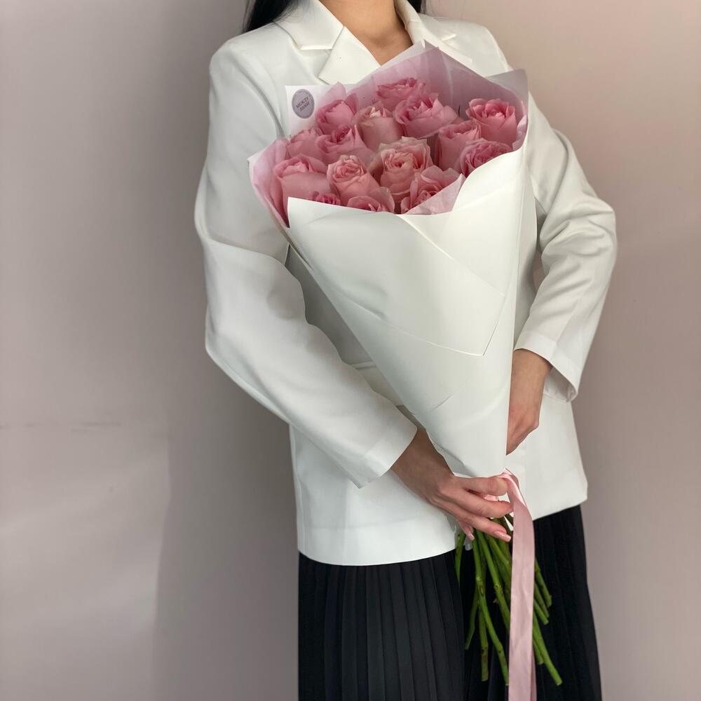 😍Букет из 15 розовых роз