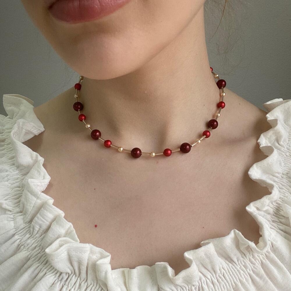 Чокер «Ягодка 🍒»