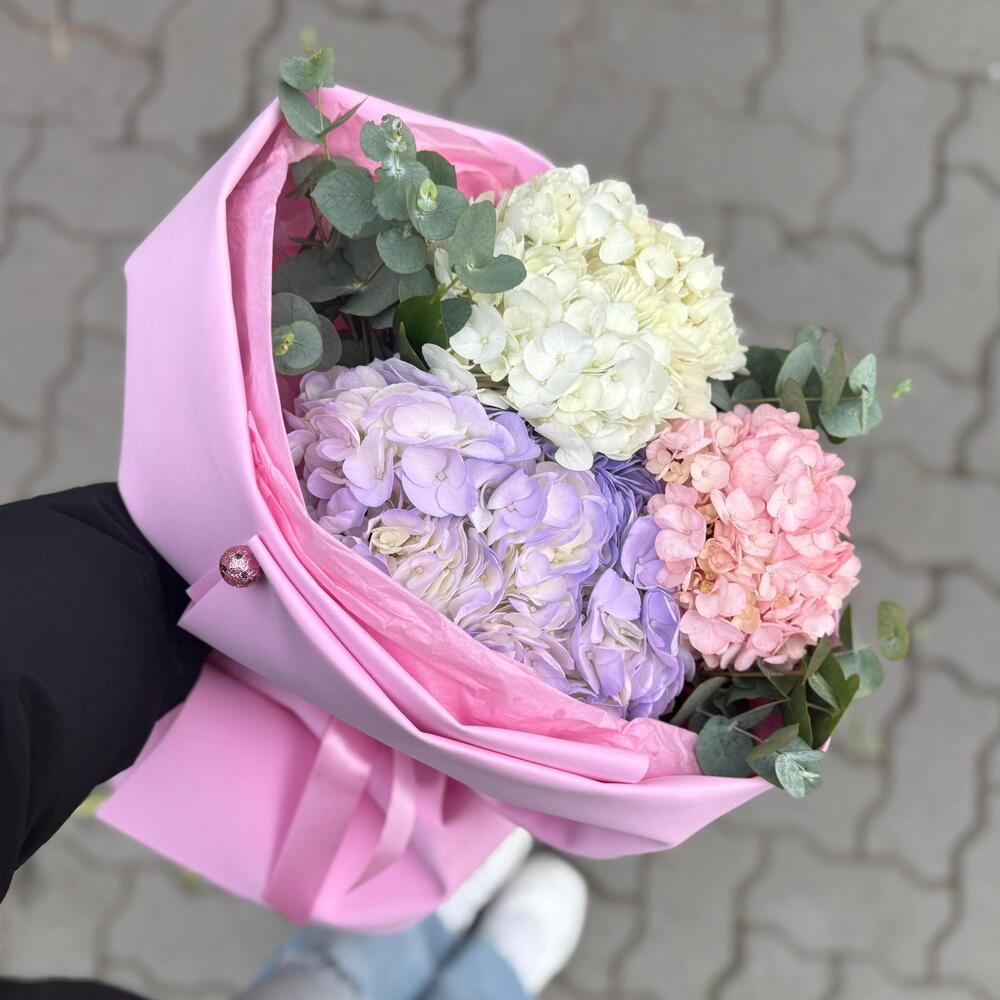Букет гортензий