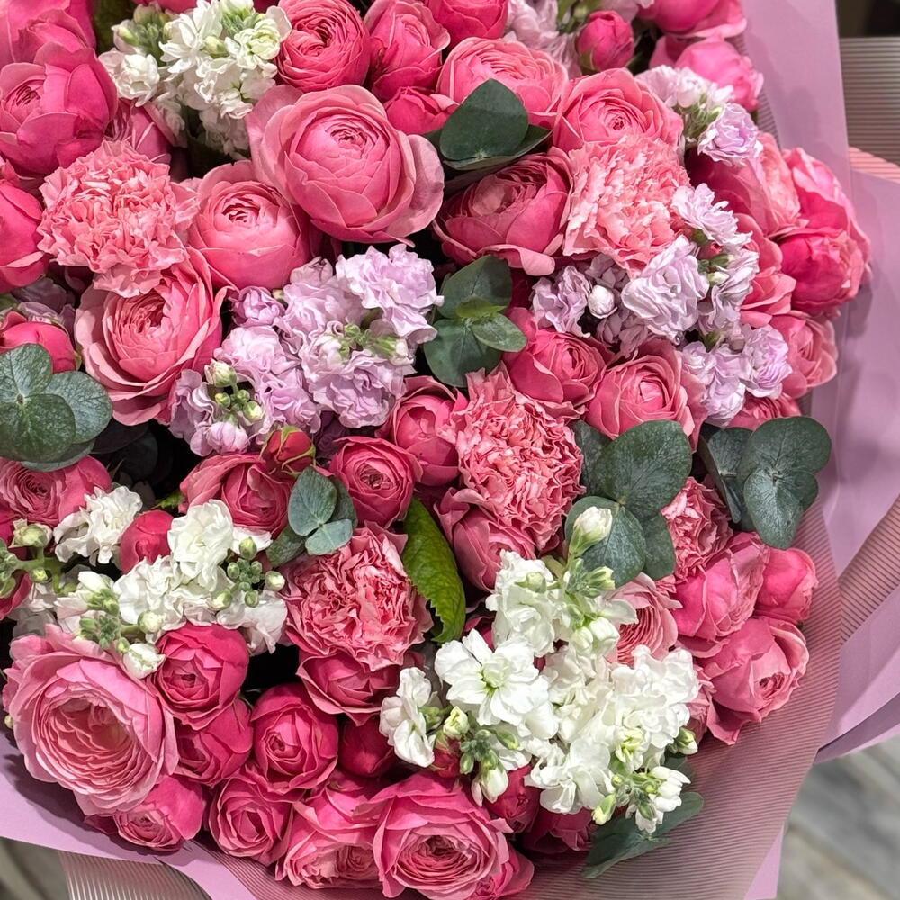 Розовый букетик 🌺