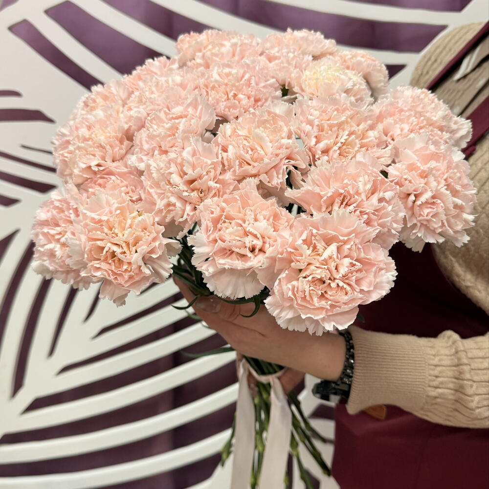 Букет розовых диантусов🌸