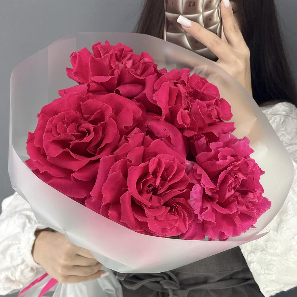Монобукет из Французской Розы «Фул Монти💕»