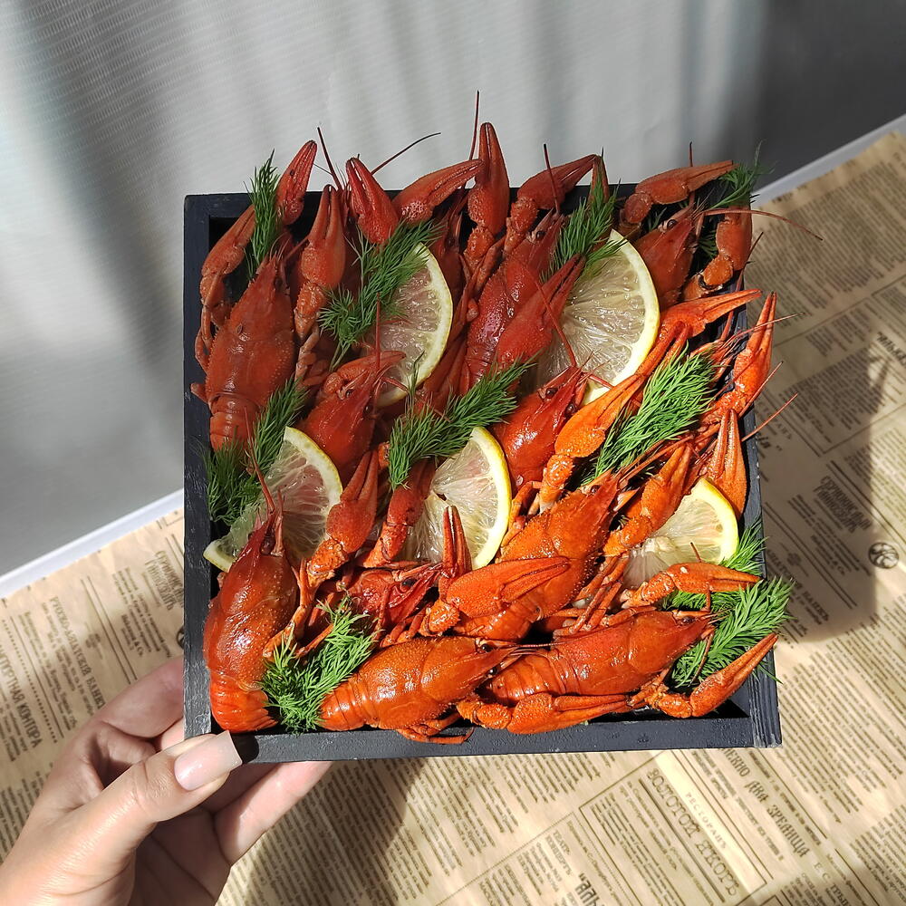 Бокс с раками Вкусная закуска