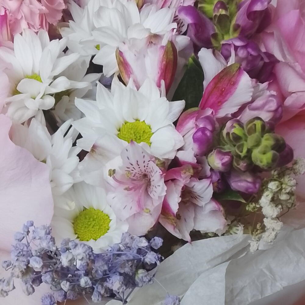 Розовый букет🩷🌸