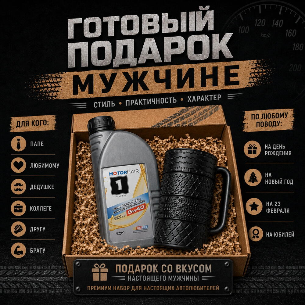 Подарочный набор для мужчин Автолюбителей