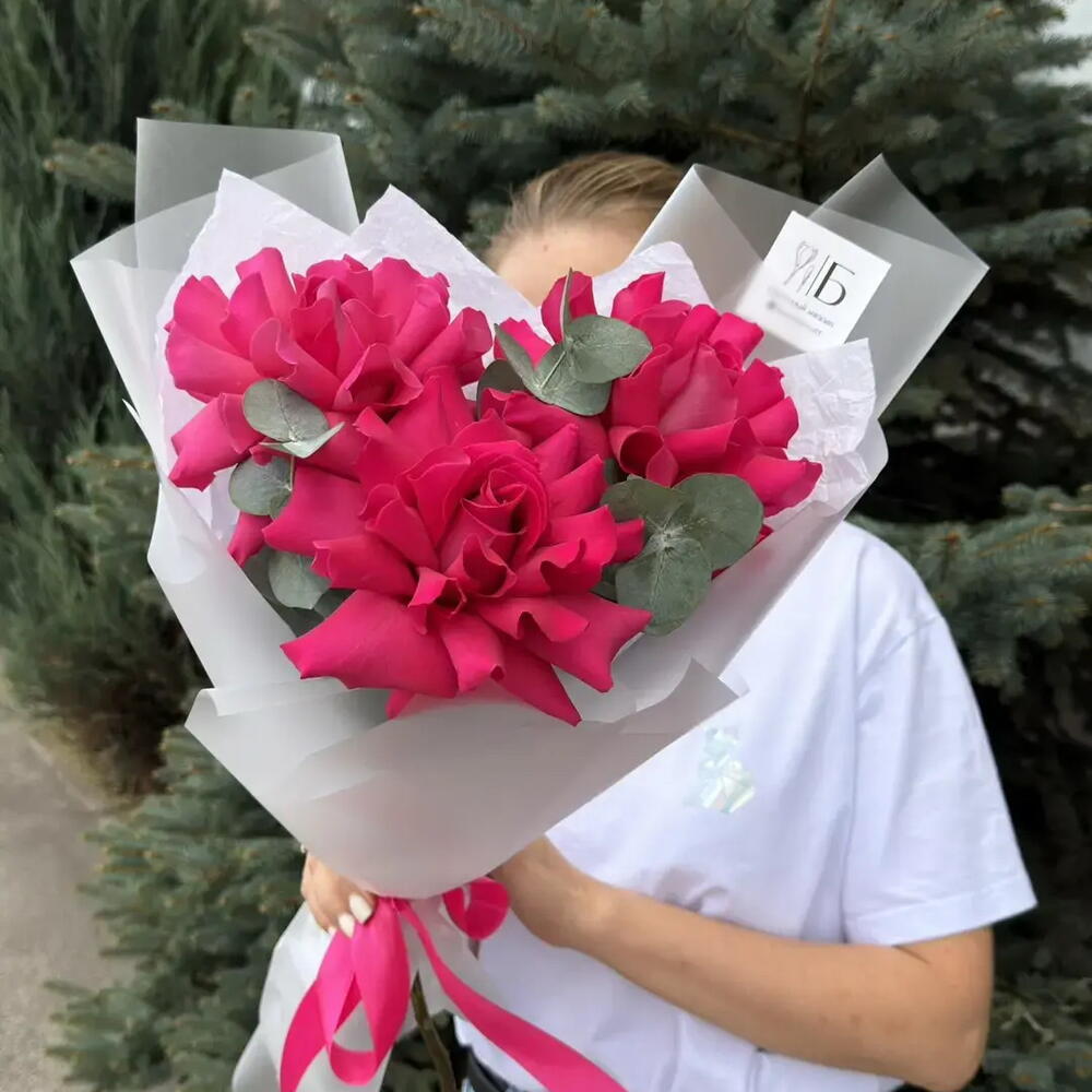 Букет-комплимент с французскими розами