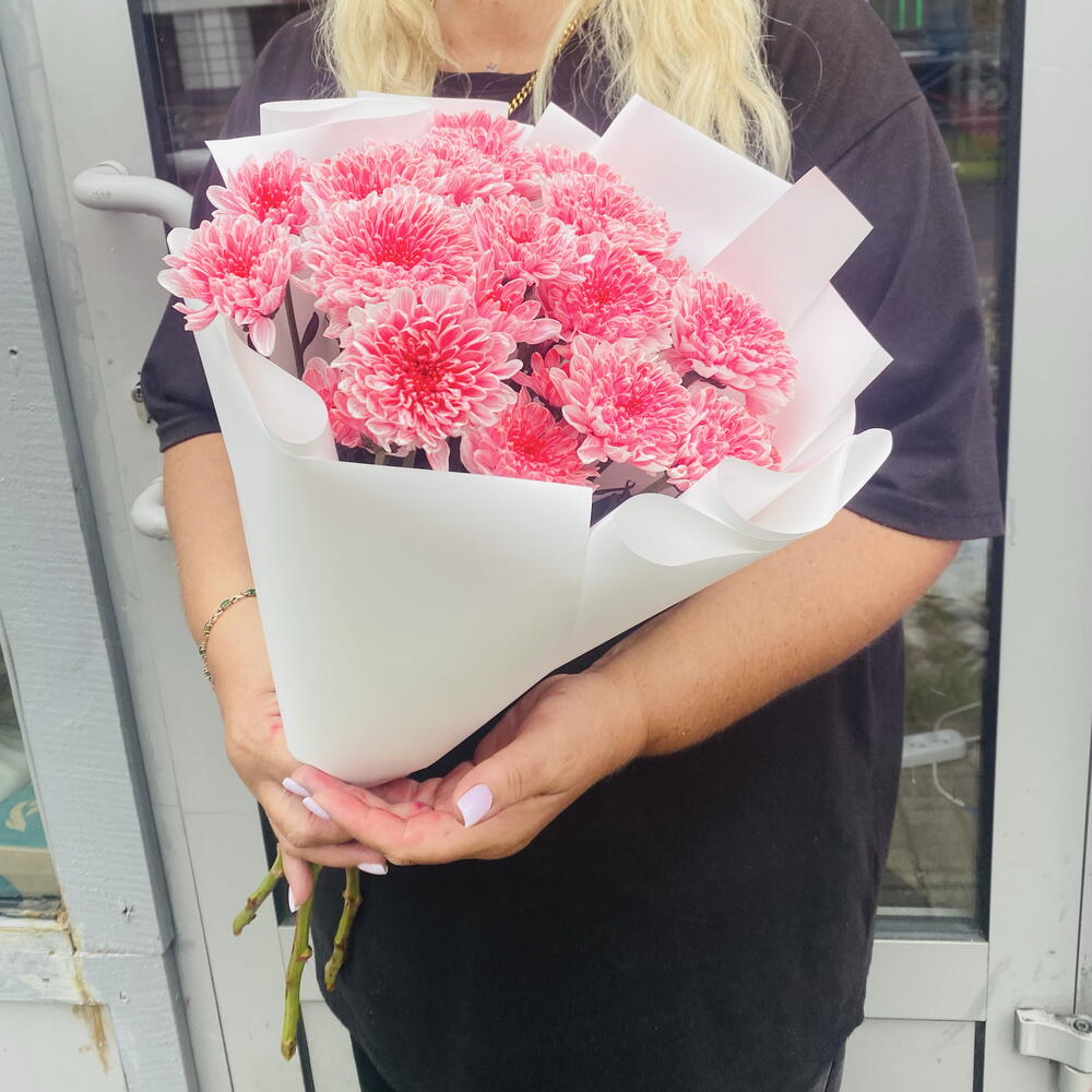 Букет из хризантем🌸