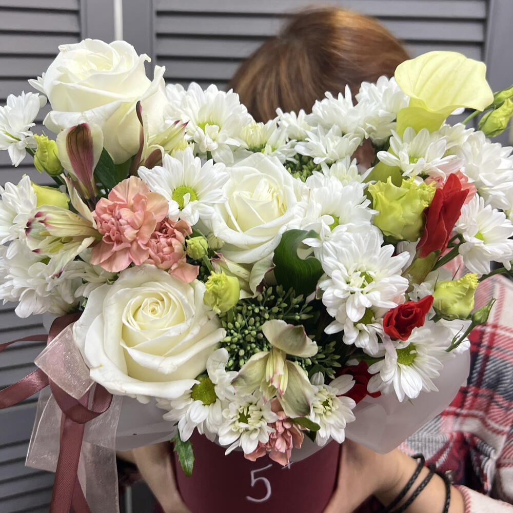 Шляпная коробка "На5+" 💐
