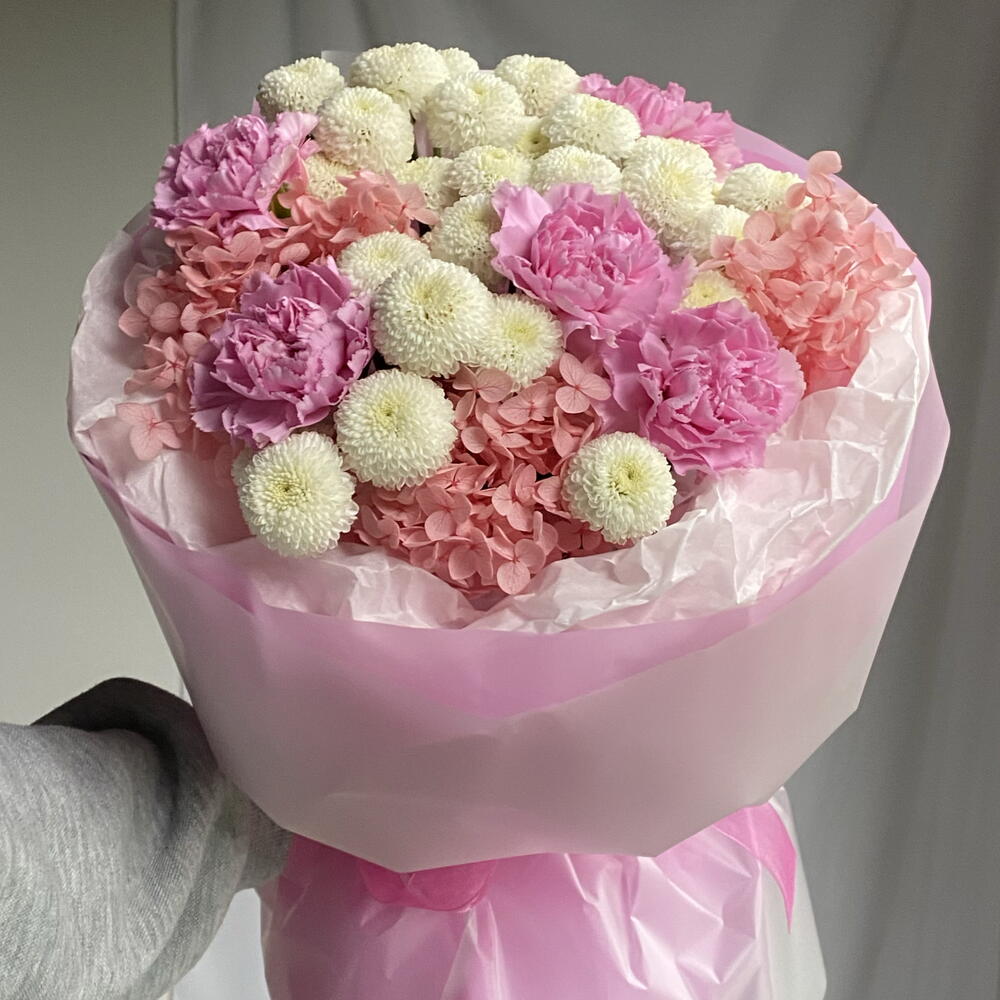 Букет «Нежно-розовое блаженство»💞