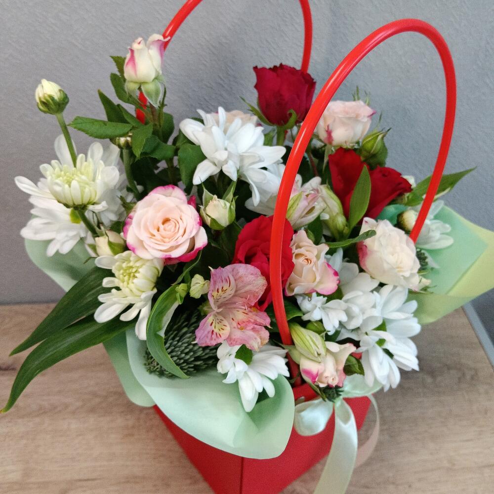 Композиция в сумочке🌺