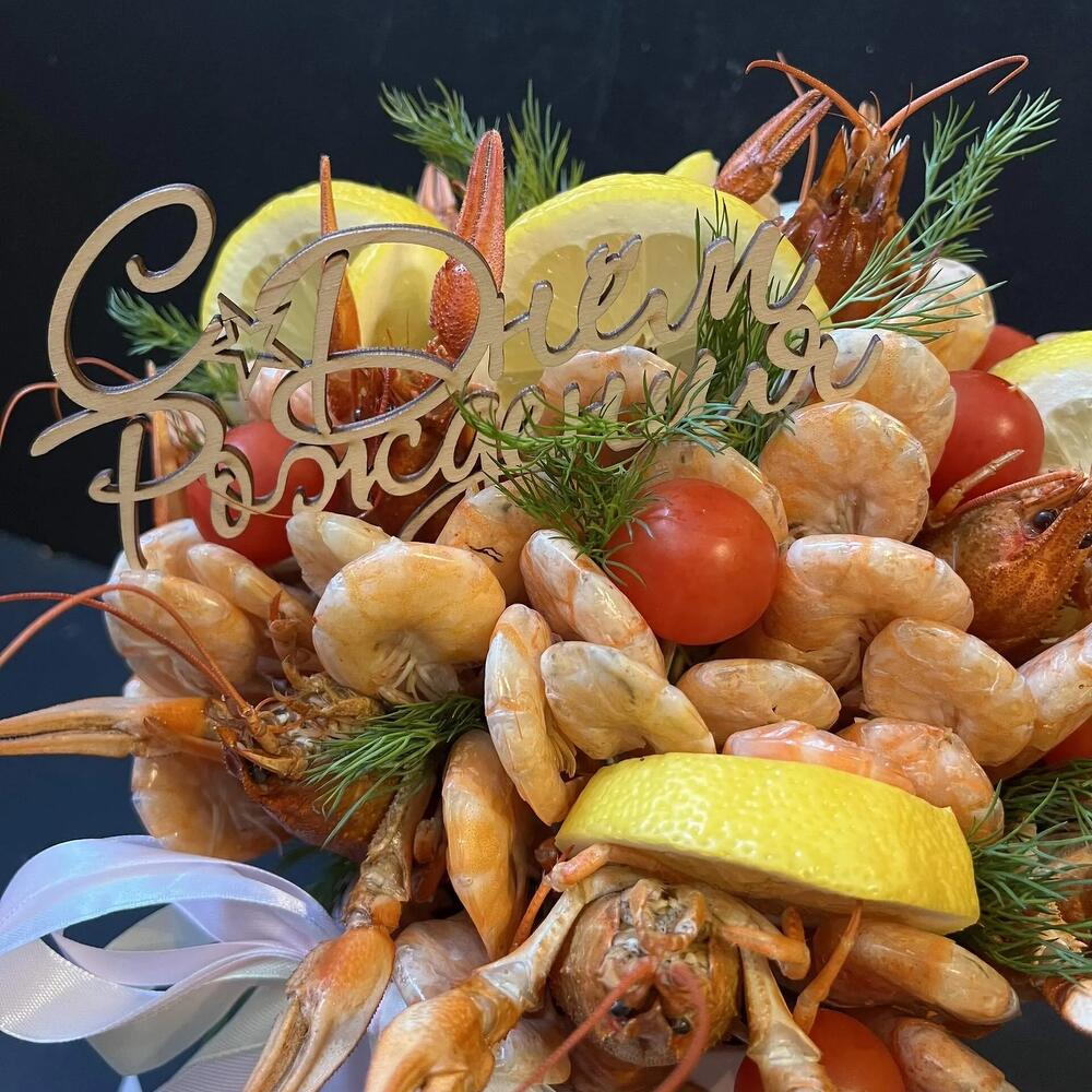Коробка с морепродуктами, Рождественское настроение