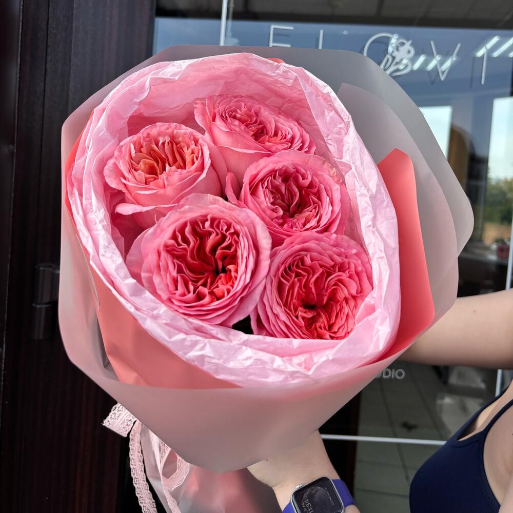 5 роз Pink Xpression «Нежный аромат»