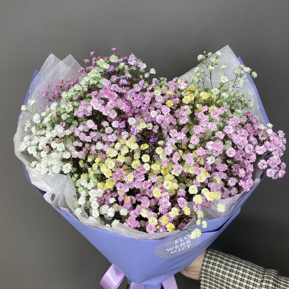 🌹 Букет от Flowersgift из гипсофилы - 75
