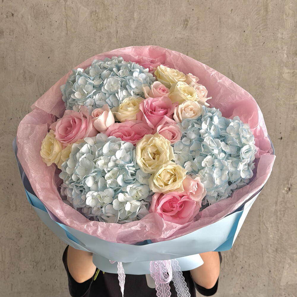 Яркие краски с гортензией 💗