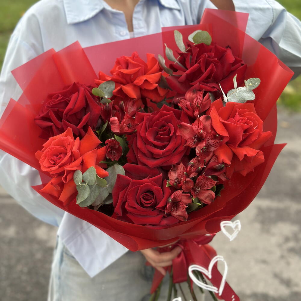 Сентябрь горит 🔥 французские розы 🌹 ️♥️