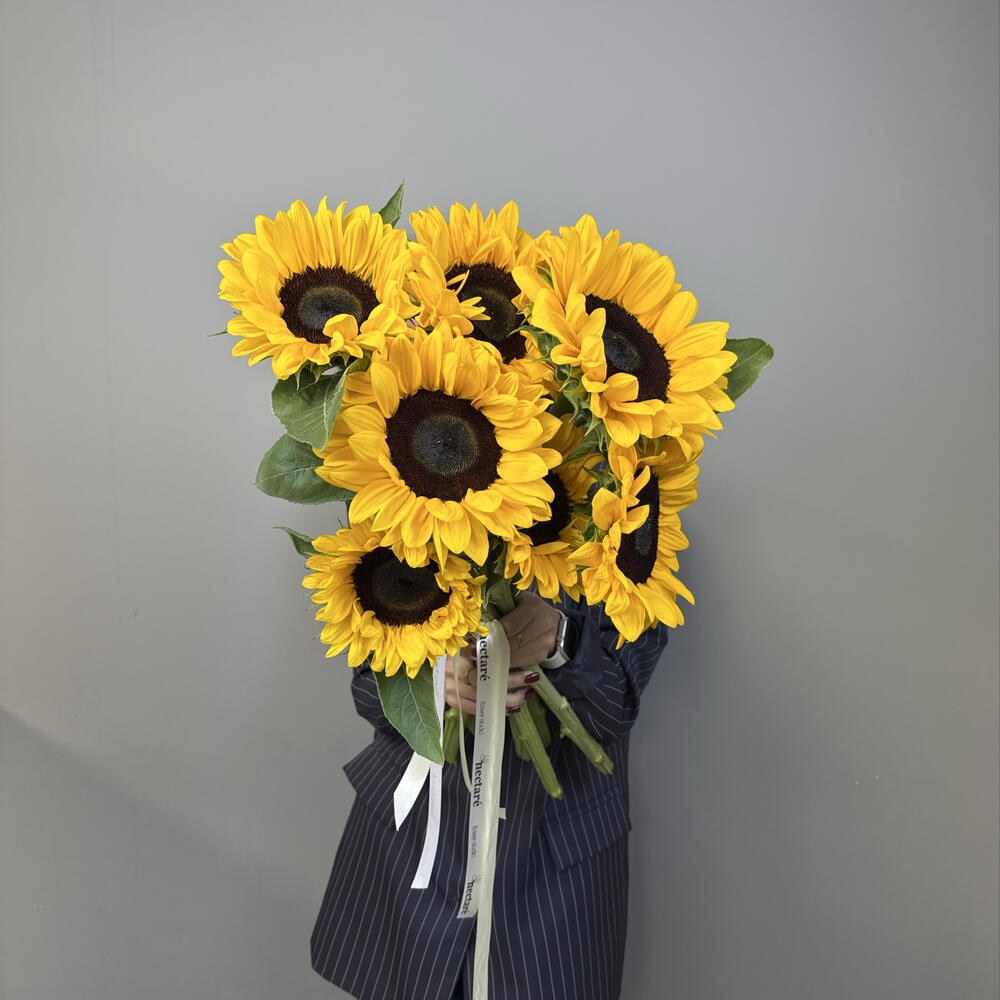 Моно букет с подсолнухами 🌼
