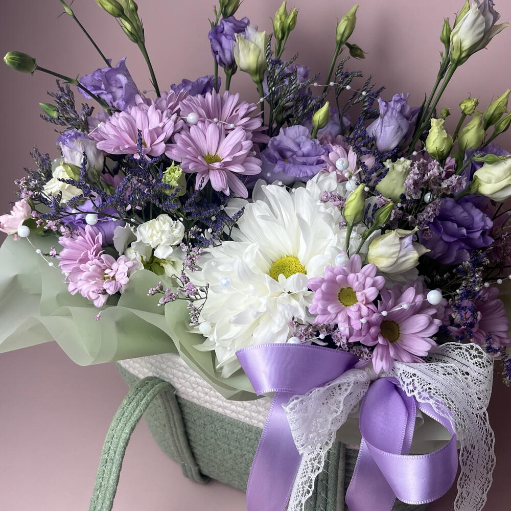 Цветы в сумочке 🌸