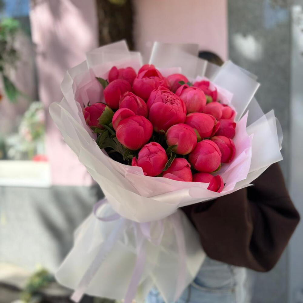 Букет из 19 пионов ❣️