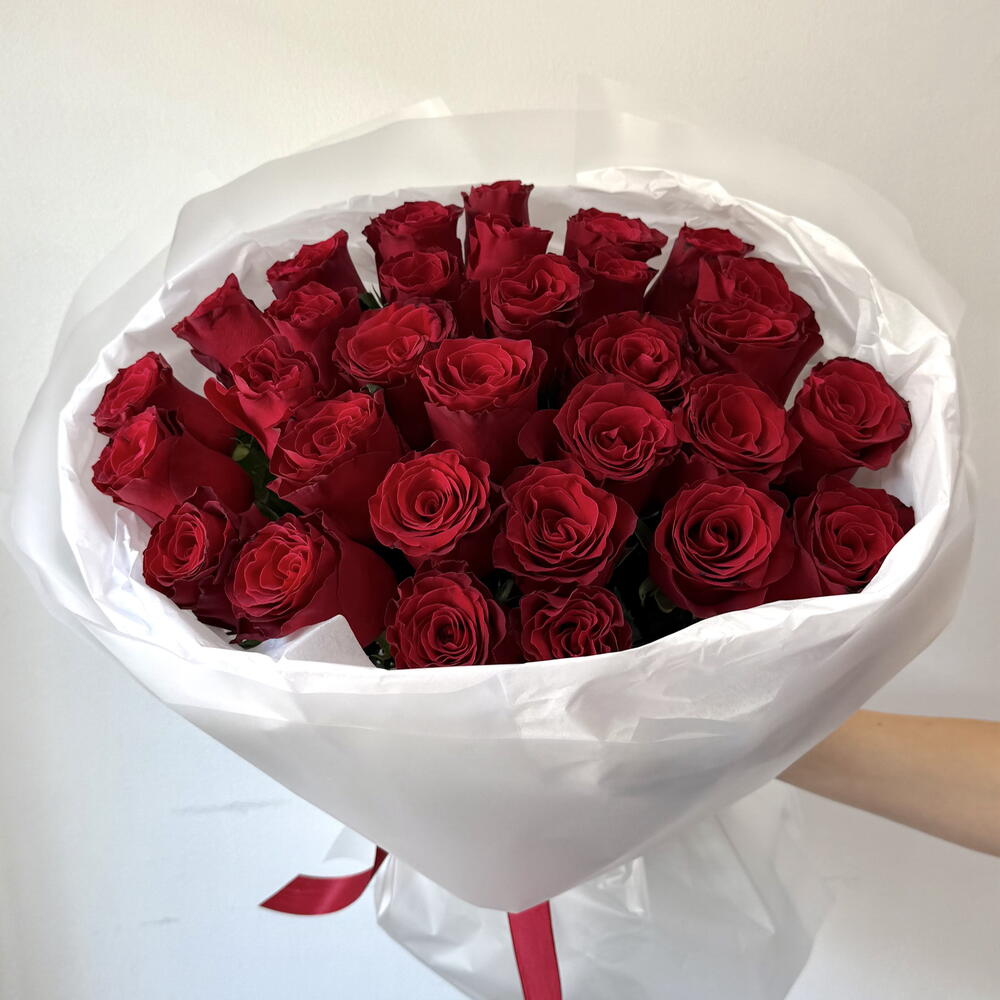 Red roses «букет красных роз»