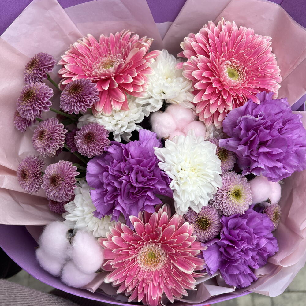 Букет с герберами 🌸