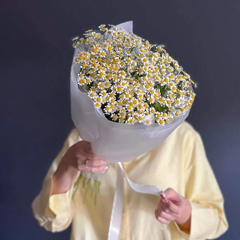 Букет с ромашками