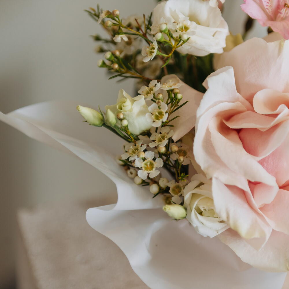 Комплимент с французской розой