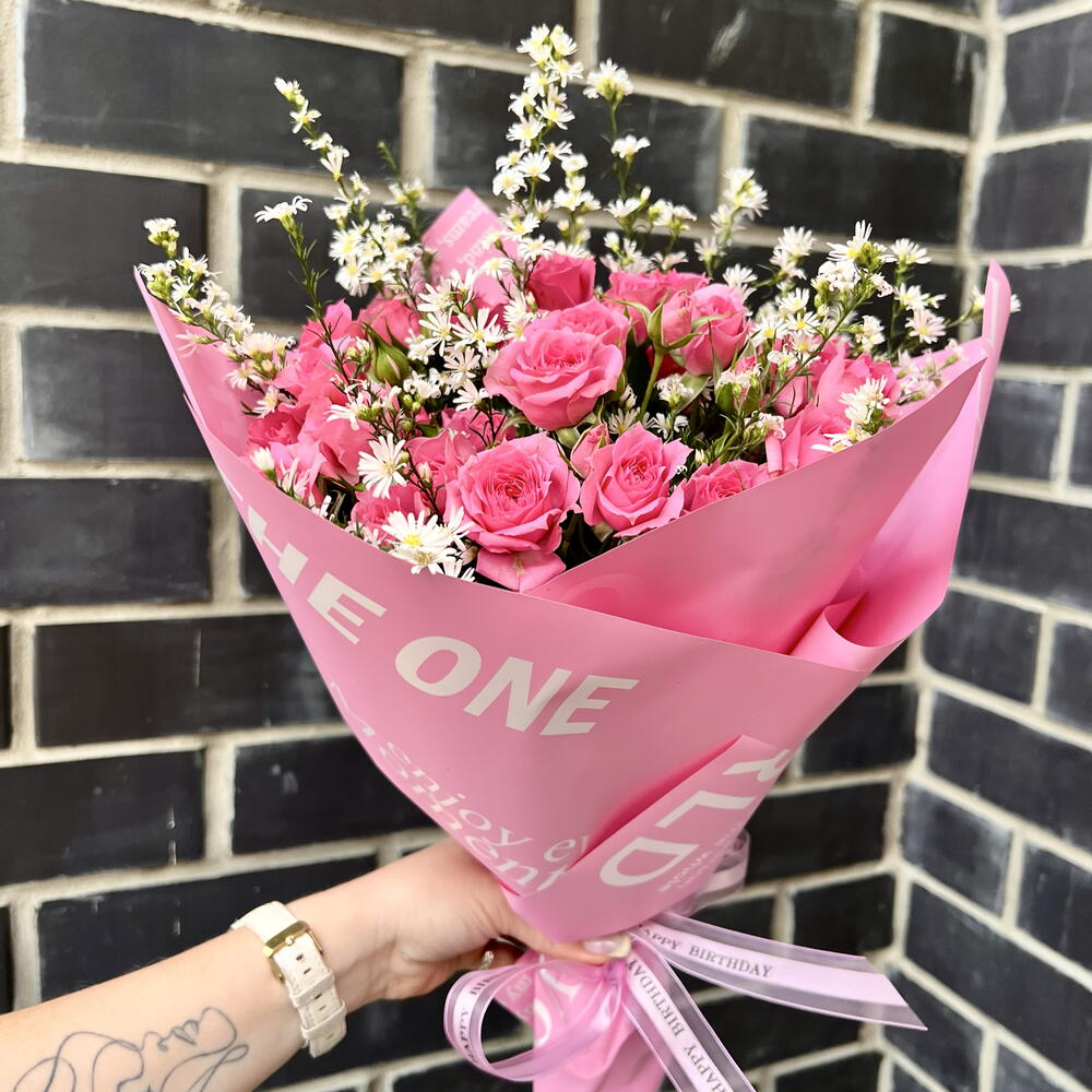 Букет «Pink delight»
