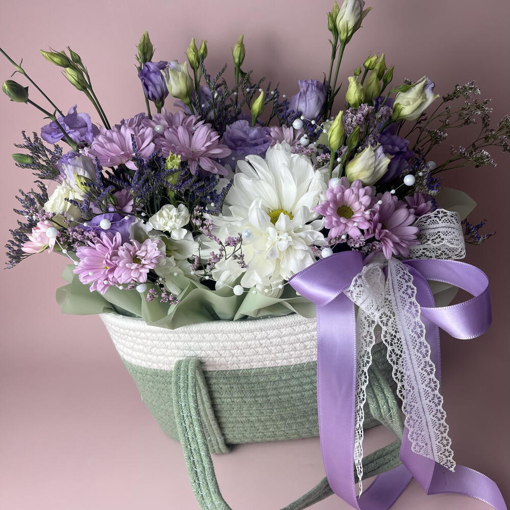 Цветы в сумочке 🌸