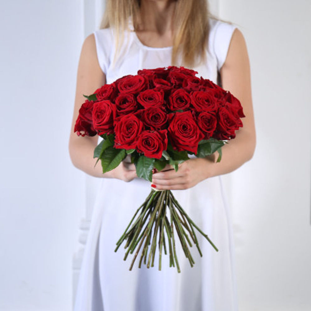 Букет красных роз (35)