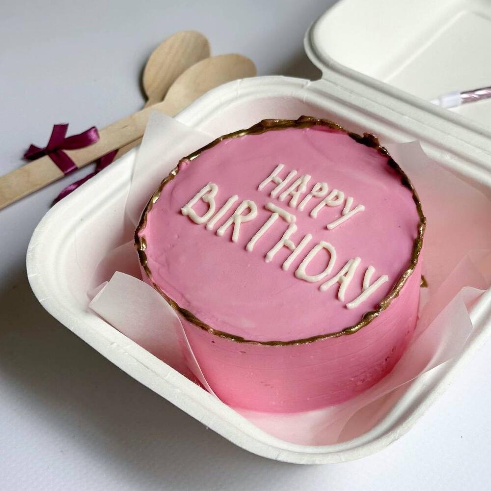 LT0046  Бенто торт «Happy birthday»