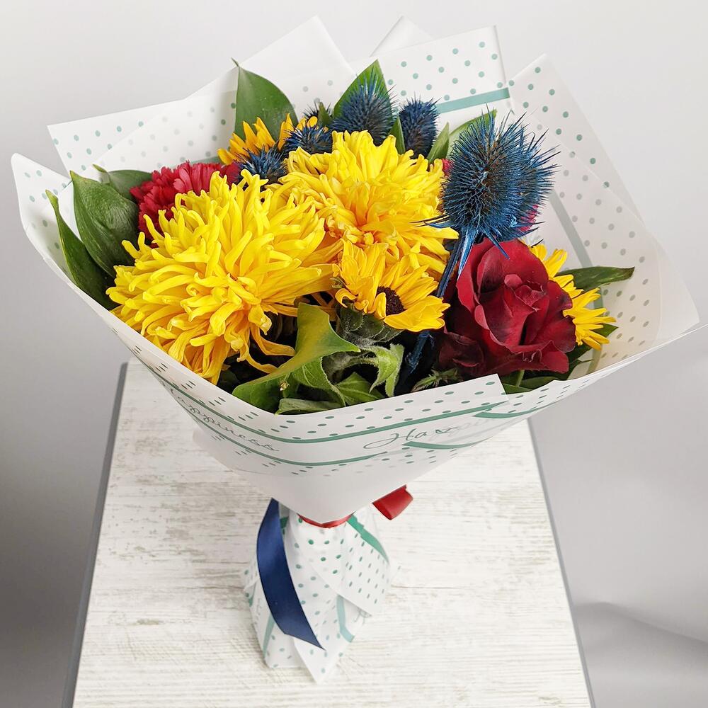 Mix with sunflowers