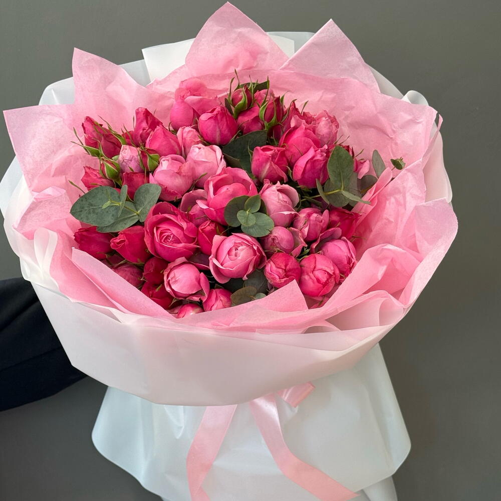 Silva pink Пионовидная роза