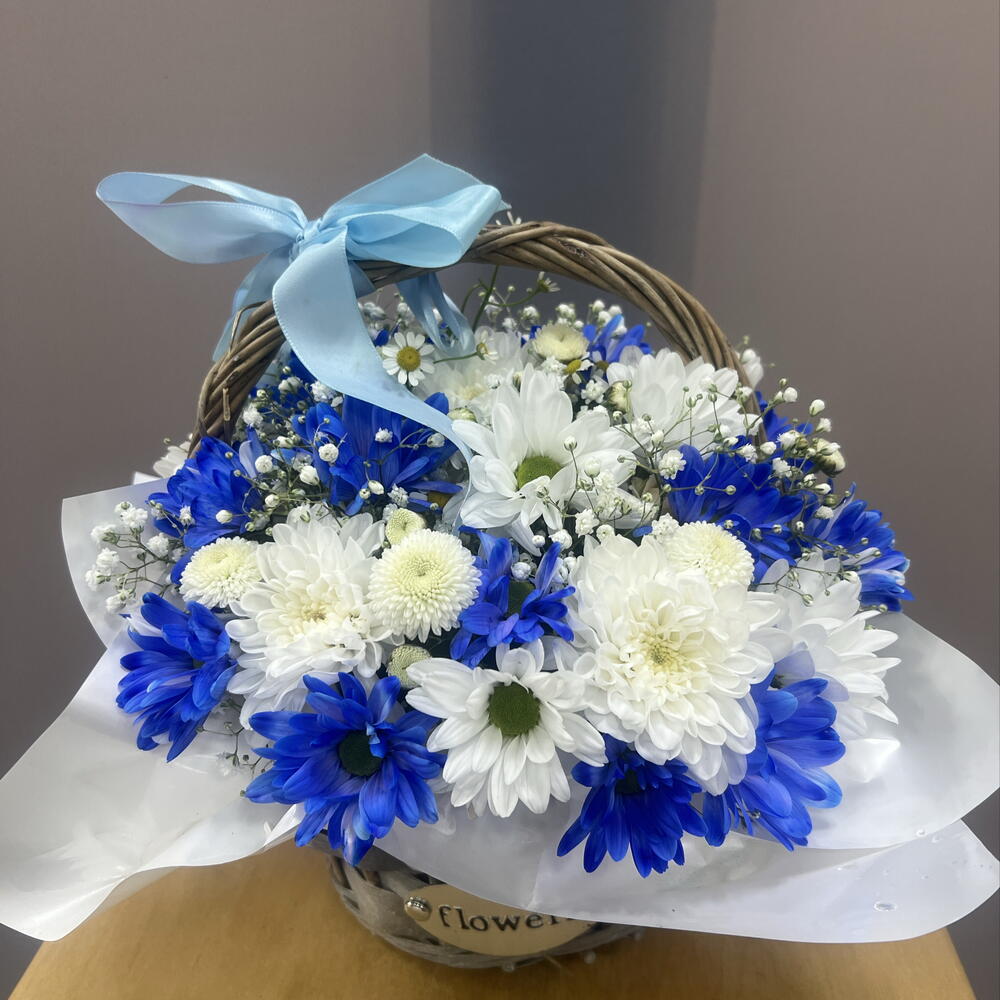 Корзинка голубое небо💙