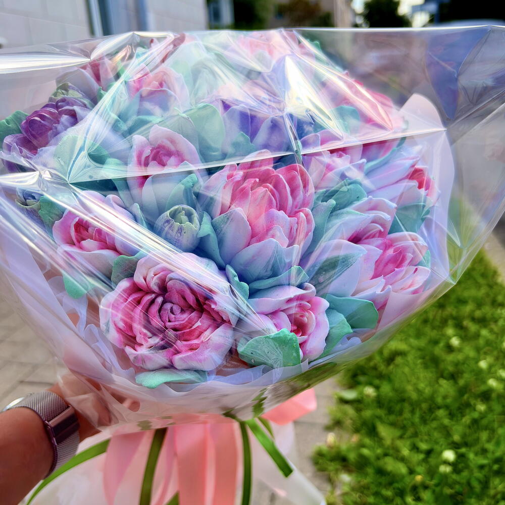 Букет из зефира