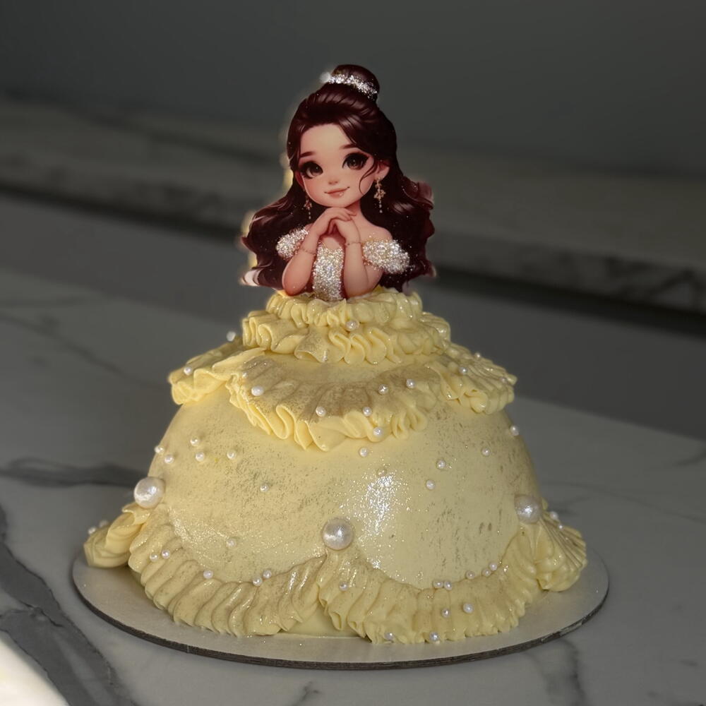 Бенто торт для девочки Кукла
