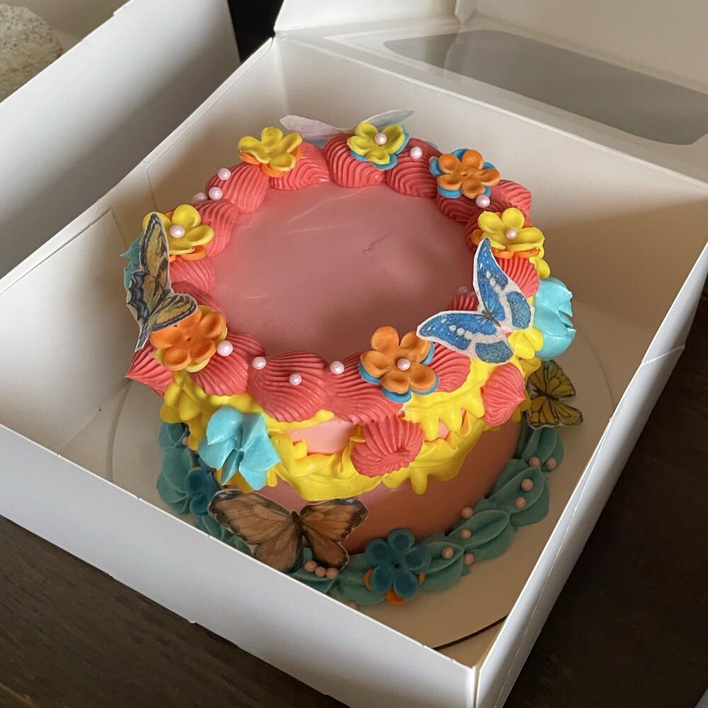 Dopamine bento cake