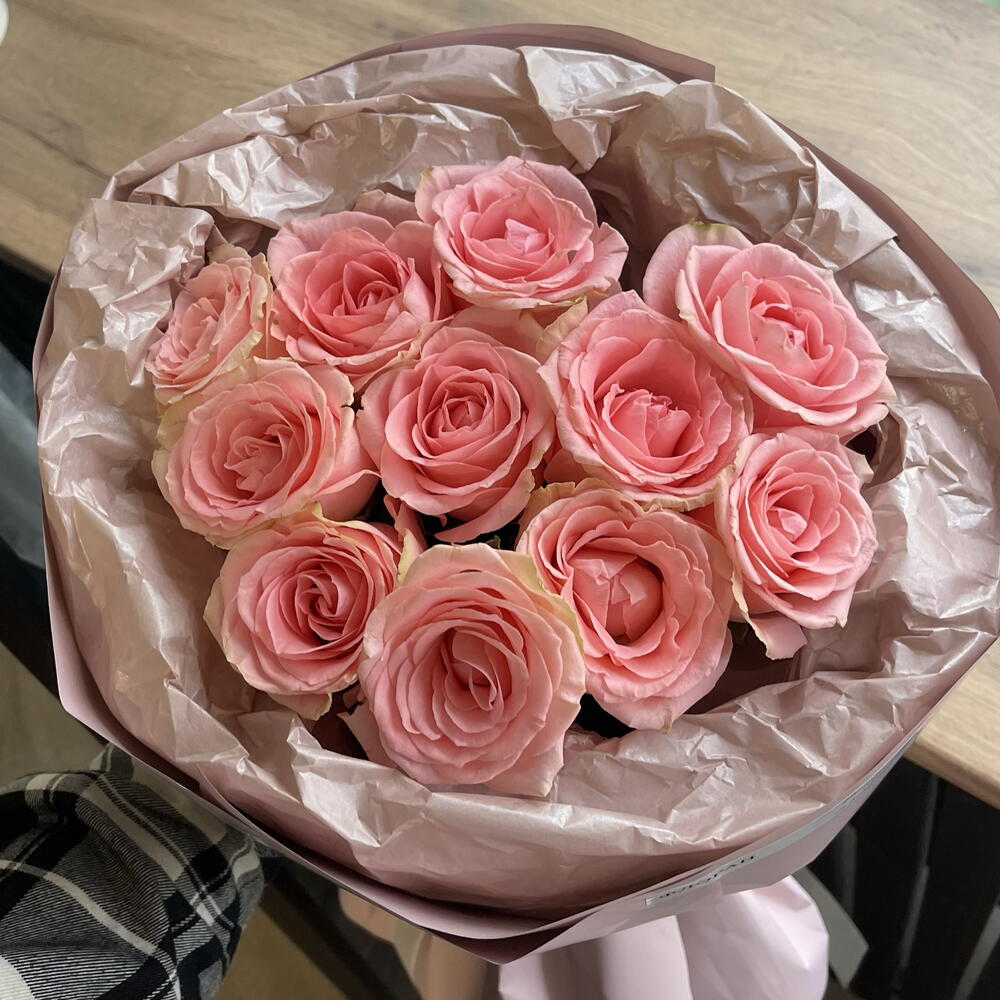 Моно розовых роз