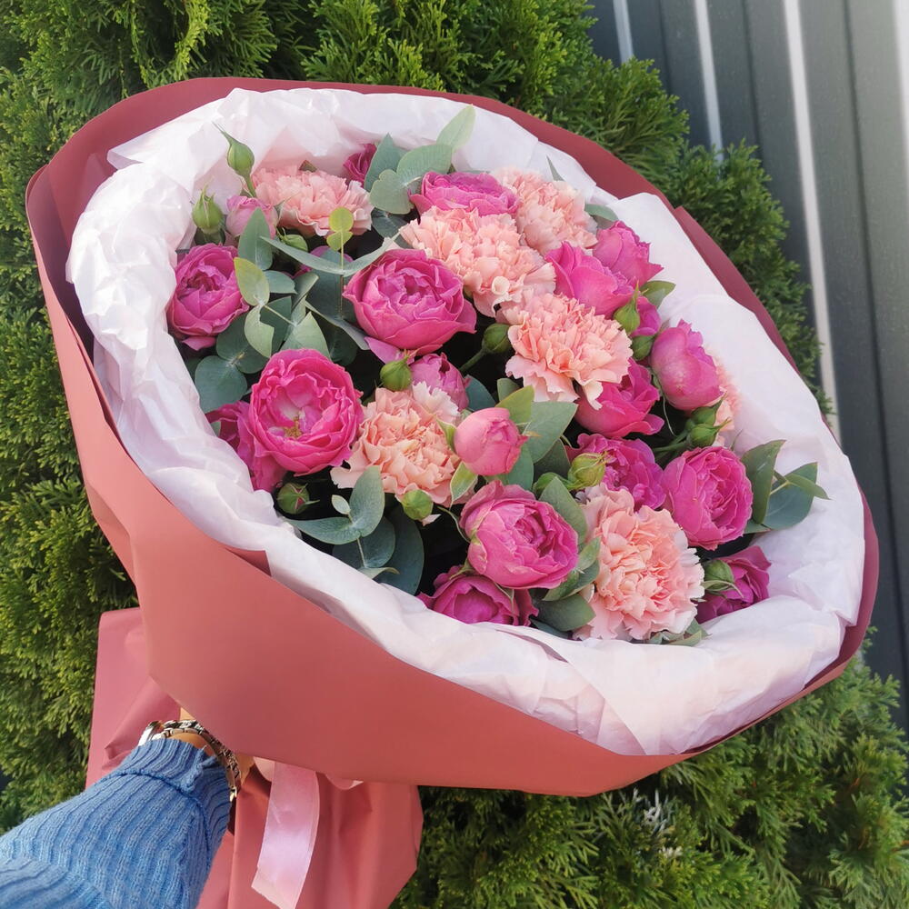 Мисти баблс и диантус💕