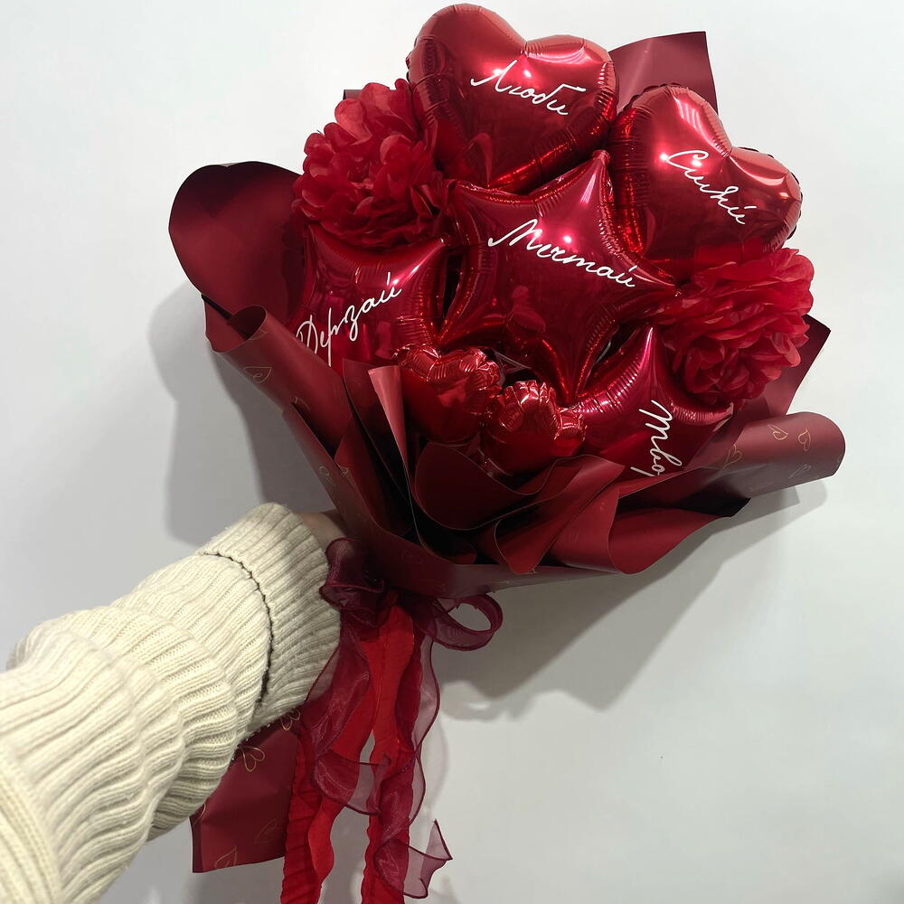 Букет из шаров "RED"