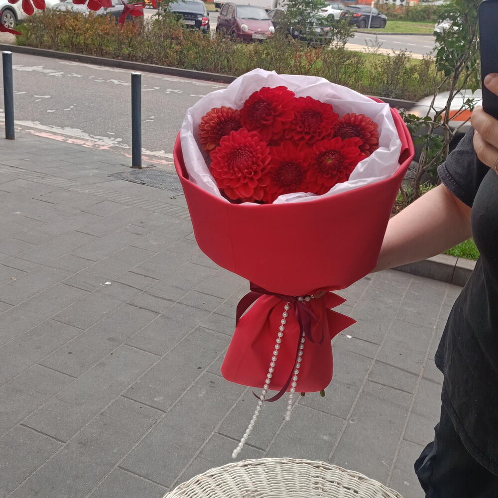 Роковые чувства ♥️Георгины  Букет с георгинами 🥰Любовь моя