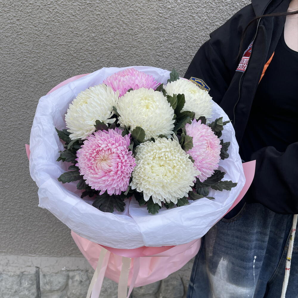 Хризантема Магнум в оформлении