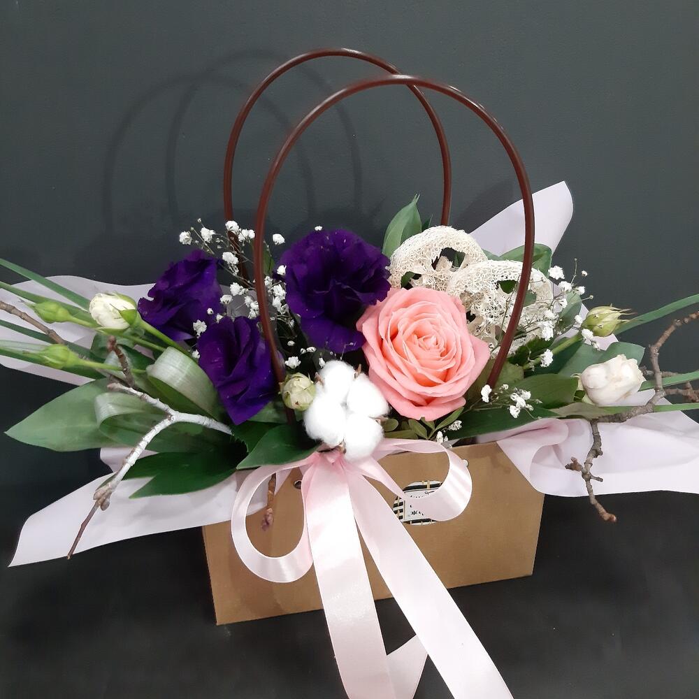 Flowers in the purse