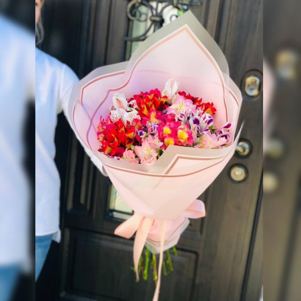 Нежный букет альстремерии 19 шт, Цветы и подарки в Балашихе, купить по ...